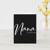 ウォメンズナナエスト1993マザーズ日誕生日服 カード (黄色い花)