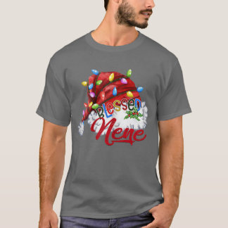 ウォメンズネ賛美ネサンタハットクリスマスライト85 Tシャツ
