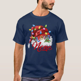 ウォメンズネ賛美ネサンタハットクリスマス Tシャツ