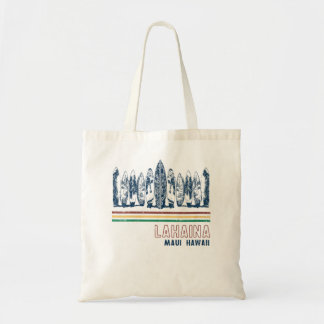 ウォメンズハワイラハイナマウイレトロサーフィンヴィンテージ1 トートバッグ