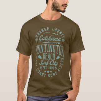ウォメンズハンティントンビーチサーフシティオレンジカウンティカ Tシャツ