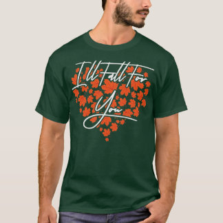 ウォメンズハート紅葉秋シーズン Tシャツ