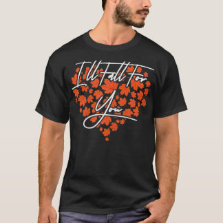 ウォメンズハート紅葉秋シーズン Tシャツ