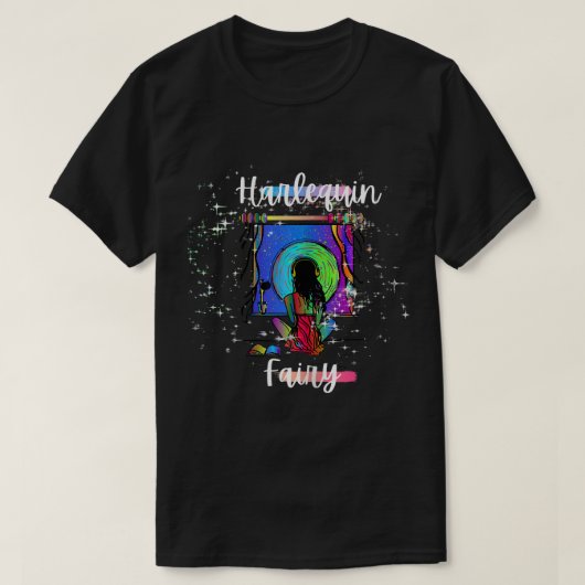 ウォメンズハーレクインフェアリー Tシャツ (デザイン正面)