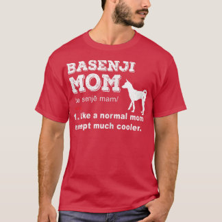 ウォメンズバセンジ犬のオーナーおもしろいペットラバーMOM おもしろい Tシャツ