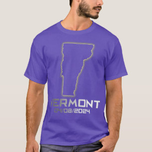 ウォメンズバーモントアメリカ天文学オータル太陽のエッリップ Tシャツ