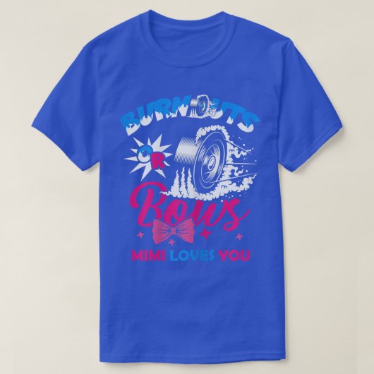 ウォメンズバーンアウトまたはボウMIMIジェンダーリビールベビーPa Tシャツ (デザイン正面)
