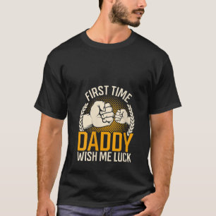 ウォメンズパパパパベビーシャワー初めてのパパWis Tシャツ