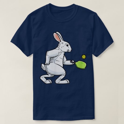ウォメンズピックボール選手ラビットバニーバニーズイースト Tシャツ (デザイン正面)