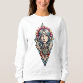 ウォメンズブラウス スウェットシャツ (正面)