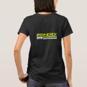 ウォメンズブラックフリース Tシャツ (裏面)