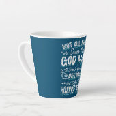 ウォメンズホスピスナースデザイン カフェラテマグ (左アングル)