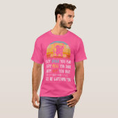 ウォメンズボクサー自分で作るスナックごと食べるB Tシャツ (正面フル)