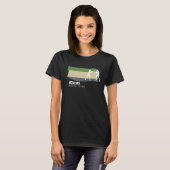 ウォメンズボクシングシエラレオネコンバットスポーツファイターB Tシャツ (正面フル)