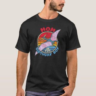 ウォメンズボーイ誕生日I母IプテロダクティルスI家族 Tシャツ