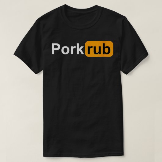 ウォメンズポークおもしろいラブ, BBQ, Barbecue VNeck Tシャツ (デザイン正面)