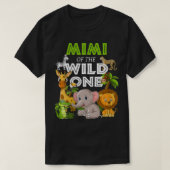 ウォメンズミミミオブザワイルドワン動物園誕生日サファリジュ Tシャツ (デザイン正面)