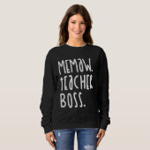 ウォメンズミモー先生ボス |おばあちゃん スウェットシャツ (正面フル)