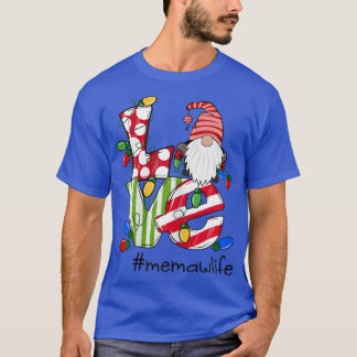 ウォメンズラブメパーソナライズされたーライフキャンディ格言Chr Tシャツ