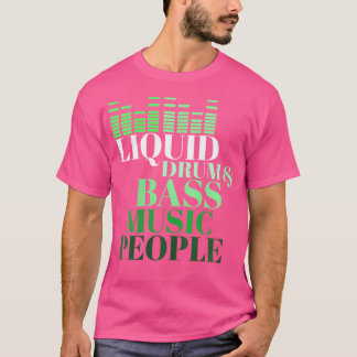 ウォメンズリキッドドラム及びバスダップステップ Tシャツ