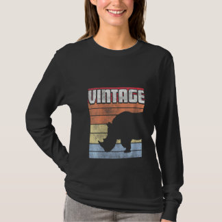 ウォメンズリノライノサイレトロスタイルヴィンテージ70s 80 tシャツ