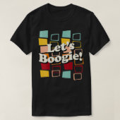 ウォメンズレッツブーカッコいいギー, 60s 70sヒッピー踊りPh Tシャツ (デザイン正面)