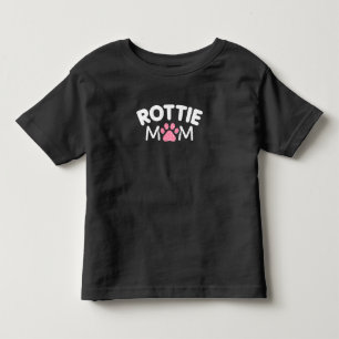 ウォメンズロッティママアパレルロットワイラーオーナーオーバー トドラーTシャツ