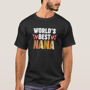 ウォメンズワールドズ最高のナナナ Tシャツ