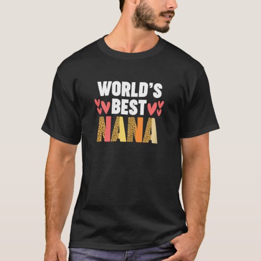 ウォメンズワールドズ最高のナナナ Tシャツ (正面)