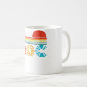 ウォメンズヴィンテージ悪名高いAOCアレアンドリアオカシオコルテ コーヒーマグカップ (正面右)