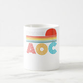 ウォメンズヴィンテージ悪名高いAOCアレアンドリアオカシオコルテ コーヒーマグカップ (中央)