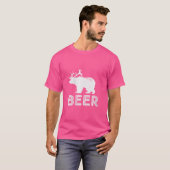 ウォメンズ狩りビーダービール Tシャツ (正面フル)