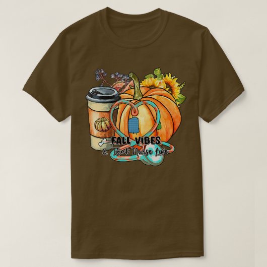 ウォメンズ秋ビベス&そのナースライフ秋シーズンオーウ Tシャツ (デザイン正面)