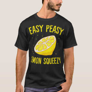 ウォメンズ簡単シーリーレモンスキージュおもしろいーレモンサマー Tシャツ