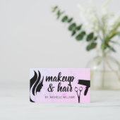 ウォメンズ美しい |はさみとドライ吹ヤー 予約カード (スタンド正面)