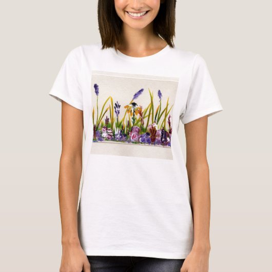 ウォメンズ長袖シャツ Tシャツ (正面)