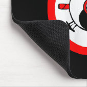 ウォメンズ陰陽タイチー武術アーツソードアンドフィス マウスパッド (コーナー)