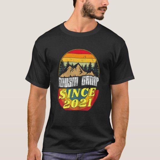 ウォメンズ1誕生日ことわざいとこキャンプ株式会社2021 C Tシャツ (正面)