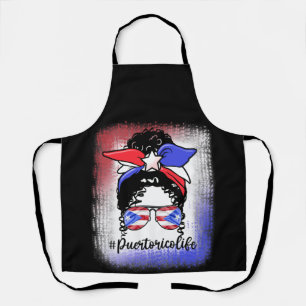 ウォメンズ#puertoricolifeプエルトリカメッシーバンライフ エプロン