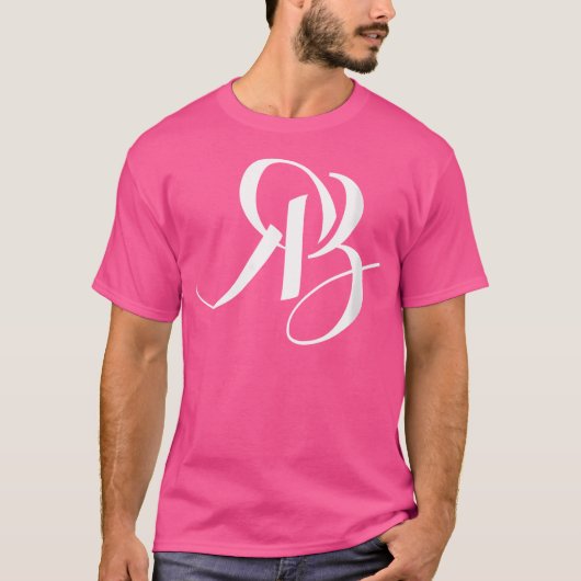 ウォメンズR Bイニシャル Tシャツ (正面)
