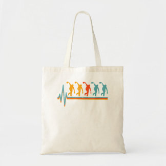 ウォメン動揺してズボーリング恋人レトロヴィンテージ聞く トートバッグ