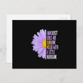 ウォメン威厳があるズ誕生日ウィメンズギフトおもしろいデイジー 案内ポストカード (正面/裏面)