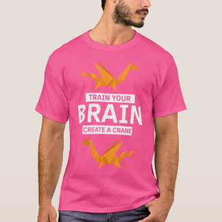 ウォメン日本のズ折り紙デザインとキリカラフルガ Tシャツ