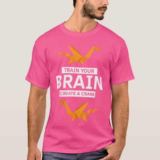 ウォメン日本のズ折り紙デザインとキリカラフルガ Tシャツ (正面)