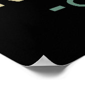 ウォメン最高のズナナーエバー祖母のギフト ポスター (角)