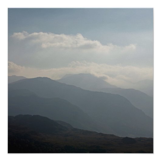 ウォラクラグケズウィックレイク地区からの借りデール ポスター (正面)