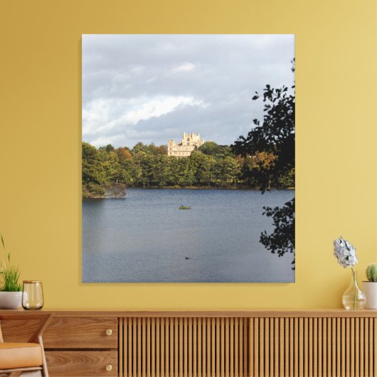 ウォラトンパークレイクビュー キャンバスプリント (インサイチュ (リビング))