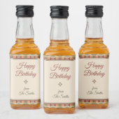 ウォラーパターン リキュールボトルラベル (ボトル)