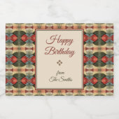 ウォラーパターン リキュールボトルラベル (シングルラベル)