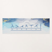 ウォリアエクササイズマット ヨガマット (正面(横))